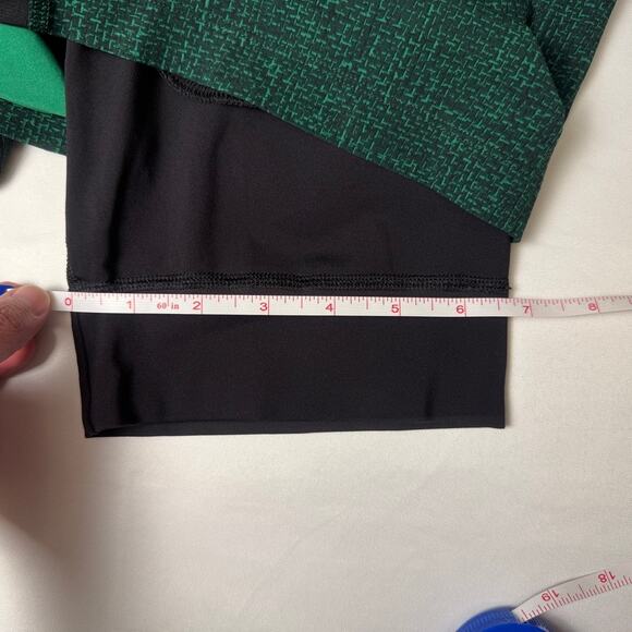 Lululemon T.H.E. Shorts Men’s 9" Lined Wire Weave Classic Green Defender Small - Picture 7 of 9